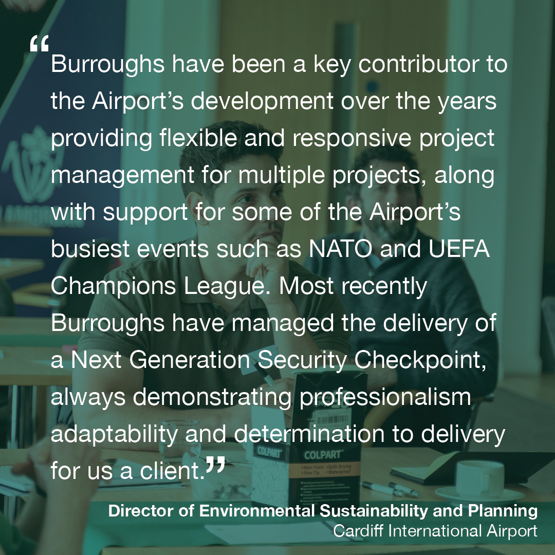 customer testimonial cardiff international airport